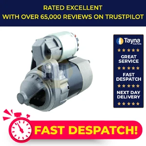 Starter Motor fits NISSAN MICRA K11, K12 1.4 00 to 10 Automatic Transmission New - Picture 1 of 8