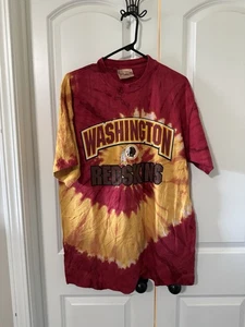 Vintage Washington Redskins Tie Dye Tshirt Commanders Large The Mountain Lg - Picture 1 of 4