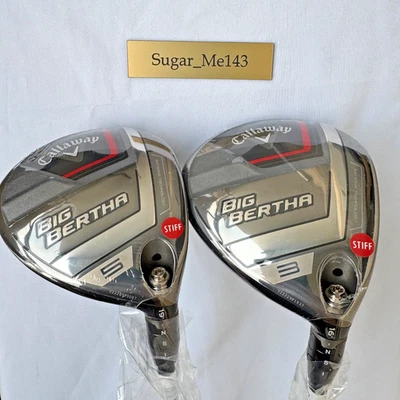 Callaway BIG BERTHA Fairway Wood 3w 5w 2Set SPEEDER NX Stiff Flex Carbon RH - Image 1 of 4