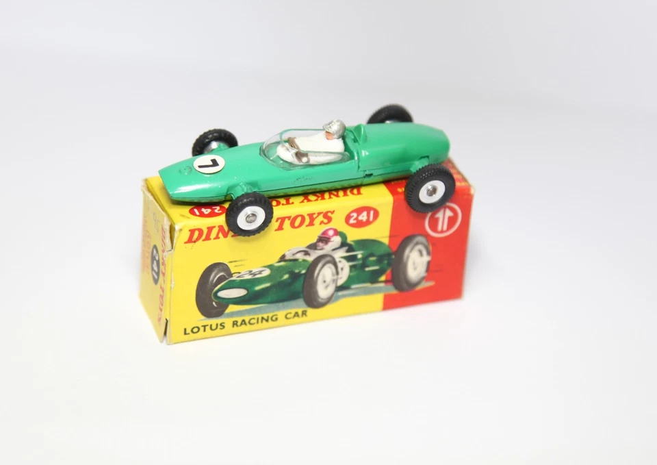 Coche de carreras Dinky 241 Lotus en caja original - Excelente vintage original años 60 Foto 1 de 4