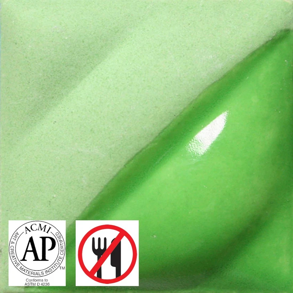 AMACO Velvet Underglaze 2 oz. Verde claro Foto 1 de 1