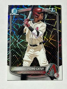 Mega caja refractor láser Diamondbacks Bowman Chrome Pedro Catuy 2025 - Imagen 1 de 2