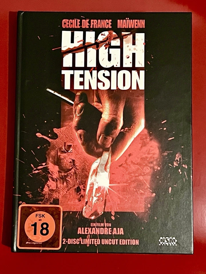 High Tension Mediabook (NSM) - ERSTAUFLAGE -  FSK18 Sehr Seltenes Cover - Bild 1 von 2
