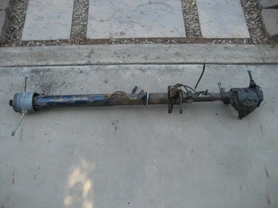 1950 1951 1952 CADILLAC STEERING COLUMN & GEAR BOX-ORIGINAL MANUAL STEERING - Image 1 of 4