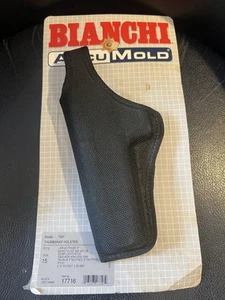 Bianchi Accumold Black Holster Thumbsnap for Beretta, S&W, Large Frame-Left Hand - Picture 1 of 3
