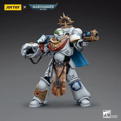 JOYTOY Warhammer 40K JT6861 1:18 Space Marines White Consuls Captain nius - Image 1 of 4