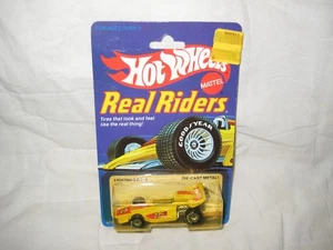 MIP 1982 Hot Wheels Formula PACK., amarillo con emblemas rojos #2 y ruedas de piloto reales - Imagen 1 de 6