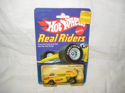 MIP 1982 Hot Wheels Formula PACK., Yellow w Red #2 Emblems & Real Rider Wheels - Image 1 of 4