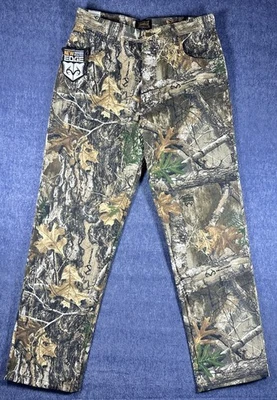 Gamehide Camouflage Pants Mens 36x34 Realtree Edge Woodsman Hunting Jeans New - Image 1 of 4