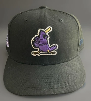 STL Cardinals NEW ERA black 1964 world series  fitted hat 7 3/4 - Image 1 of 4