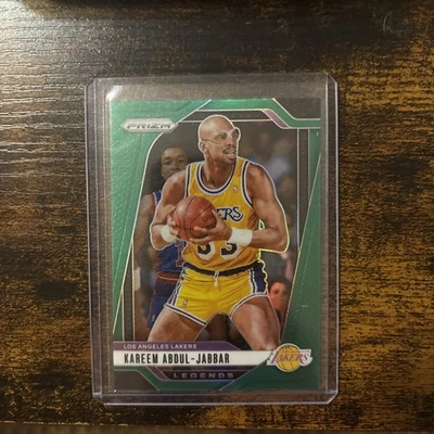 2024–25 Panini Prizm Legends Карим Абдул-Джаббар No279 зеленая - Изображение 1 из 2