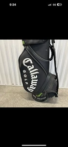 Callaway Big Bertha Cart Carry Golf Bag Black 6 way with rain cover - Picture 1 of 2
