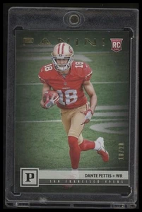 Panini #361 2018 Dante Pettis Gold Knight #/20 - Imagen 1 de 2