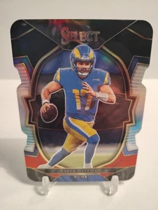 2022 Panini Select #9 Baker Mayfield Black and Red Prizm Die Cut - Picture 1 of 2
