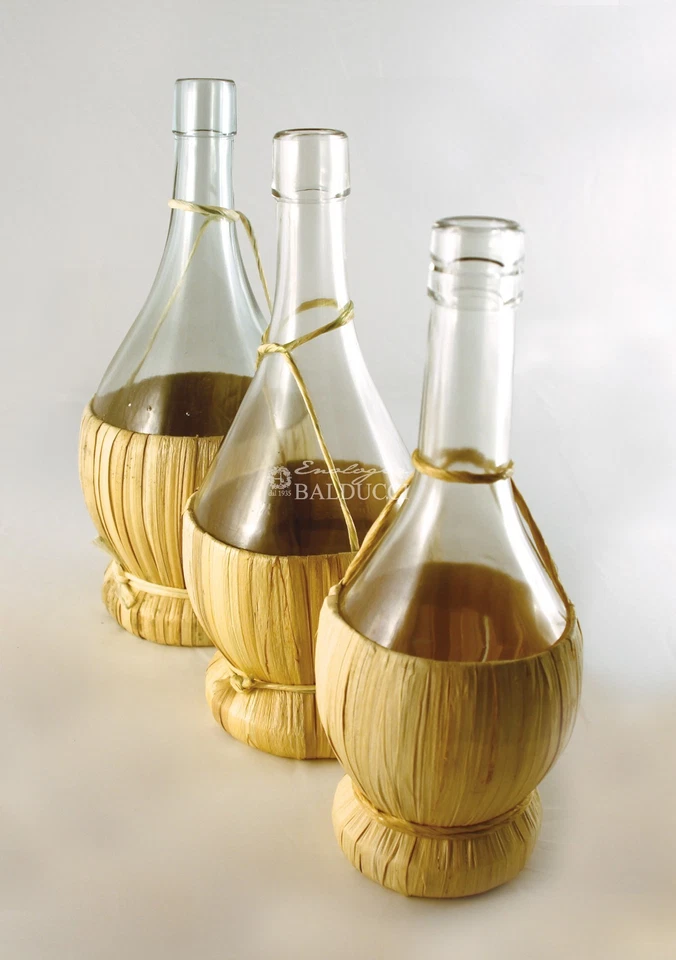 Fiasco Impagliato Rivestito Paglia da 2 Lt. vino - Immagine 1 di 1