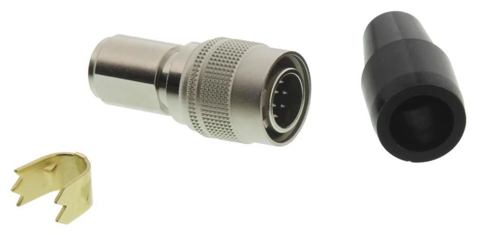 HIROSE(HRS) - Plug, Free, Size 10, 10 Way, Pin Contacts - Image 1 of 1