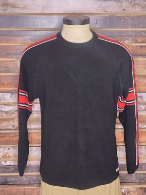 复古 Union Bay 黑色和红色毛衣 XL — 第 1/4 张图片