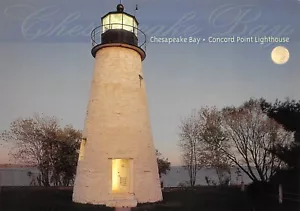 # H2609 HAVRE DE GRACE, MD. POSTAL, CONCORD POINT LIGHT HOUSE - Imagen 1 de 2