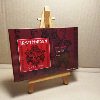 Iron Maiden - Stratego (Single) (wood box, Shape CD) - Image 1 of 3