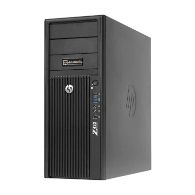 8-Core HP Z420 Workstation Xeon E5-4650 256GB SSD 32GB ram quadro 600 windows 10 - Imagen 1 de 4