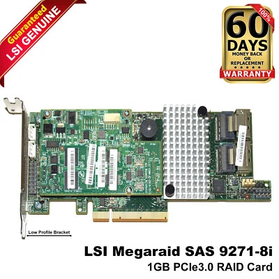 Cisco LSI MegaRAID SAS 9271-8i 6Gbps 8-Ports RAID Controller UCS-RAID9271CV-8I - Image 1 of 4