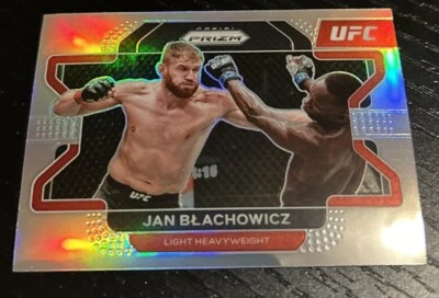 2022 Panini Prizm UFC Jan Blachowicz Silver Prizm - Image 1 of 2
