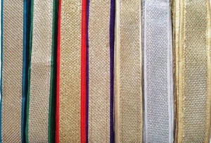 NEW Gold Silver Embroidery Indian Sari Border Lace Ribbon Trim Craft 1 Yard - Picture 1 of 23