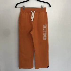 TOMMY HILFIGER Girls Orange Sweatpants Sz M(12/14) - Picture 1 of 10