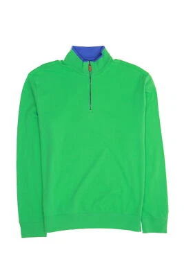 Polo Golf by Ralph Lauren Light Green Half Zip Sweatshirt 1/2 L $125 — 第 1/2 张图片