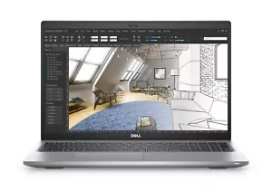 Dell Precision 3560 Laptop 15.6” 4-Core i5 11th 4.4GHz 16GB RAM 512GB SSD Win 10 - Picture 1 of 12