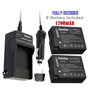DMW-BLC12 Battery or Normal Charger for Panasonic Lumix DMC-FZ200 FZ300 GX8 G85 - Picture 1 of 24
