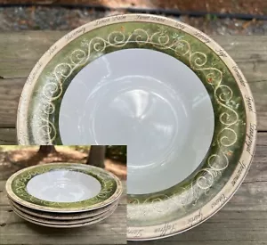 American Atelier BOUQUET GARNI 5011 Ciotole per zuppa con cerchio grande 9 1/8" set di 4 - Foto 1 di 4