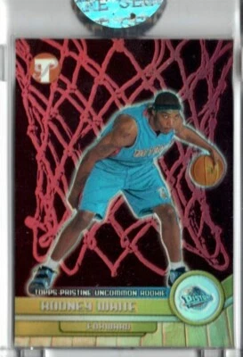 2002 Topps Pristine Uncirculated Rookie Refractor Rodney White #67 /750 Pistons - Image 1 of 2