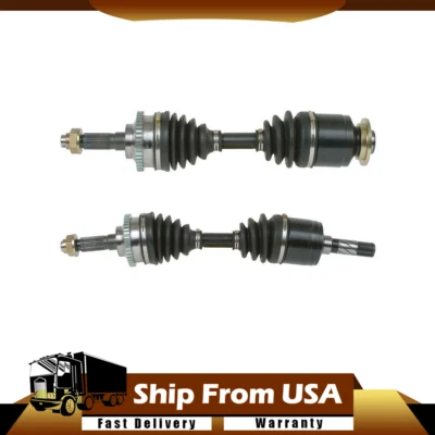 FRONT PAIR 2X CARDONE CV JOINTS AXLE SHAFTS FITS 1989-1998 MAZDA MPV UU26 - Image 1 of 4