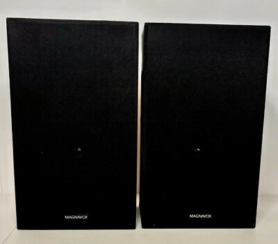 Pair of magnavox mx1414 speakers -tested - Image 1 of 4