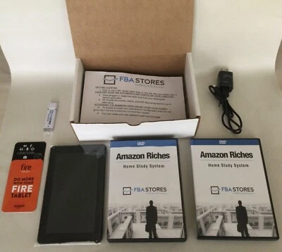 Amazon Riches Home Study System by FBA Store DVDS-14 & Kindle Tablet and More - Image 1 of 4