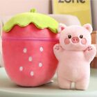 Weich Erdbeer-Schwein-Kissen Erdbeer-Tier-Pl&#252;sch-Spielzeug  Geschenk Kinder