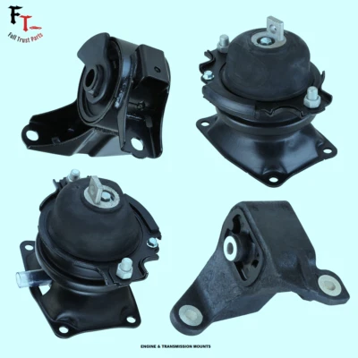 JUEGO DE 4 SOPORTES DE MOTOR Y TRANSMISIÓN PARA HONDA ODYSSEY 2011-2017 3,5 L, 6 VELOCIDADES. Foto 1 de 4