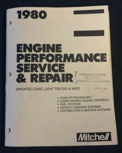 Mitchell Engine Service Repair Manual Imported Cars Trucks BMW Jaguar Audi 1980  - Bild 1 von 6