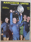 Manchester United Champions of Europe 1968 Team's Official Guide Magazine