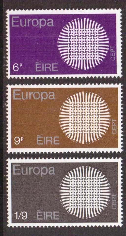 Ирландия # 279 - 281 новый без наклеек и следов 1970 Европа комплект полный - Изображение 1 из 1