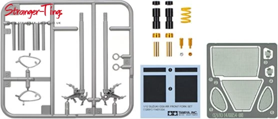 Tamiya Team Suzuki EC Star GSX-RR Front Fork Model Kit - Image 1 of 1