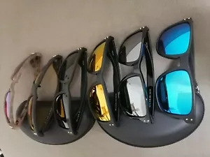 Sport Sunglasses Driving Pilot Fishing Eyewear Wrap Glasses New - Picture 1 of 10