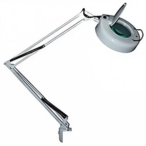39" Adjustable Spring Balanced LED Magnifier Lamp, 5 Diopter, 6400K (Daylight) - Picture 1 of 5
