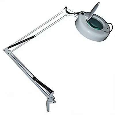 39-дюймовая регулируемая пружинная сбалансированная светодиодная лупа лампа, 5 диоптрий, 6400K (дневной свет) - Изображение 1 из 4