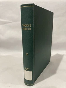 Todays Health Magazine Bound Volume 35 1957 Cult Of Manliness Food  (BM54) - Bild 1 von 6