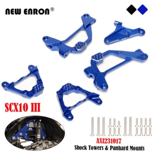  F/R Porous Shock Towers Fixing Bracket Mount AXI231017 for RC Axial SCX10 III - Picture 1 of 22