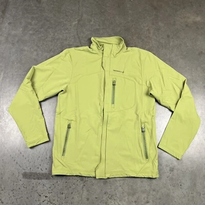 Merrell Jacket Womens Medium Green Aeroblock Outdoors Hiking Zipper Pockets - Image 1 of 4