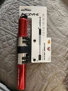 Lezyne Pocket Drive HV Pump Lite Grey 90psi max NEW - Picture 1 of 9