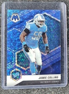 2021 Panini Mosaic No Huddle Mosaic Blue Prizm /75 Jamie Collins #78 - Picture 1 of 2